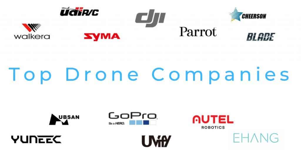 top 10 drone companies in world