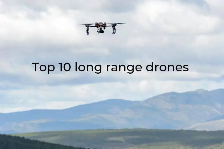 farthest drone range